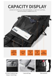 Waterproof Large Capacity Travel Backpack Men Women Multifunction 15.6 Laptop Backpack Teenage Male School Bag Mochila Rucksack