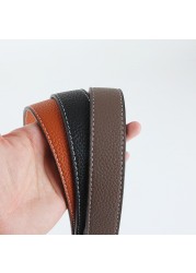 Cowhide Bag Straps Women Handbag Handle Belt Shoulder Bag Wide Strap Genuine Leather Bag Strap Part Strap for Bags 53cm