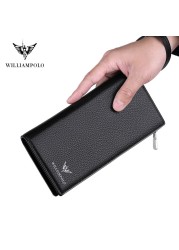 WilliamPOLO - New Design Business Phone With Zipper And Credit Clip