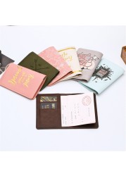 Zoukane New Passport Cover Card Bag Case Women Men Travel Credit Card Holder Travel ID and Document Passport Holder CH02A
