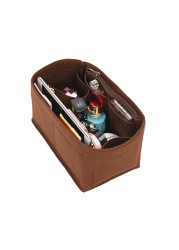 Felt Insert Bag Makeup Bag Handbag Organizer Travel Inner Purse Women Portable Storage Cosmetic Bags Tote Fit For Speedy 25 30 35