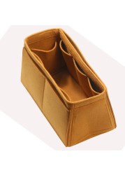 For H 25 Bir 30 k s 35 40 Handmade 3mm Felt Insert Bags Organizer Makeup Handbag Organize Portable Cosmetic Base Figure