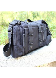 Military Camouflage Bags Waist Pack Canvas Camera Single Shoulder Messager Bag RV641456