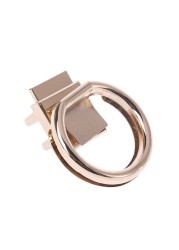 New Fashion 1PC Round Shape Metal Buckle Turn Lock Twist Lock Hardware DIY Craft Replacement Handbag Bag Purse Accessories