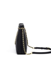 lozenge women shoulder bag sling bags tote chain bag large capacity bags retro black crossbody bags for women