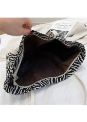 2022 Fashion Women Handbag Tote Bag Large Large Capacity Zebra Print Fror Shopping Bag Female Casual Shoulder Crossbody Bags