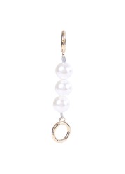 1pc 13cm Pearl Purse Chain Strap Extender For Cross Body Shoulder Bag Handbag DIY Purse Replacement Charms Bag Accessories