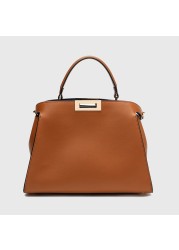 Classic 2022 fashion lady top handle bag luxury handbags designer women shoulder bags 100% real leather tote bags for women