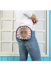 Diamond Mosaic PU Leather Women Shoulder Bags Mosaic Drill Reusable Eco-friendly Embroidery Storage Bag Shopping Bag