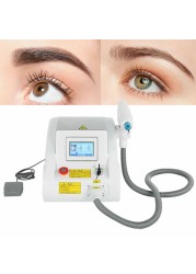 Q Switch ND YAG Carbon Laser Peel Tattoo Eyebrow Removal Machine Skin Whitening