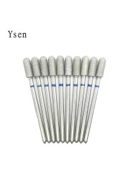 10pcsSet Diamond Nail Drill Bit Artery Electric Cutters For Pedicure Manicure Files Cuticle Burr Nail Tools Accessories