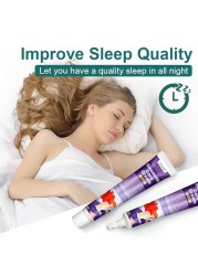 2pcs Sleepless Cream Improve Sleep Calm Mood Calming Balm Insomnia Relax Help Sleep Cream Relieve Stress Anxiety OintmentA759