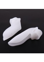 2pcs Big Toe Separator Corrector Straightener Splint Bunion Toe Straightener Foot Pain Relief Hallux Valgus Orthotics Supplies