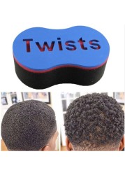 1pc Magic Blackman Hair Twist Sponge FIR Afro Curly Brush Coil Waves Twisting Brushes Sponge Hair Braiders Tool