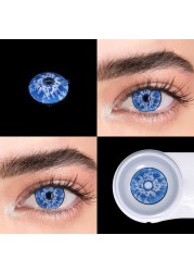 Bio-essence 1 Pair Cosplay Colored Contact Lens Eyes Accessory Anime Len Jujutsu Kaisen Jojo Lens Blue Lens Lenses