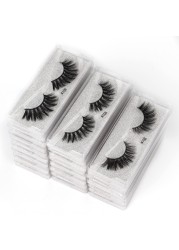 Lanjinglin - Artificial mink eyelashes in bulk, natural eyelashes, wholesale