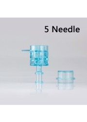 Disposable 5 Needles 9 Needles Tip Cartridge Negative Pressure For EZ Vacuum Mesotherapy Gun Injector Accessories Wholesale