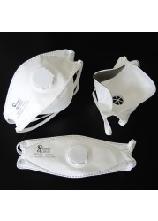 LAIANZHI CE FFP3 Face Masks Disposable Virus Protective Valve Face Mask ffp3fan fpp3 Headwear Certified Health Masks