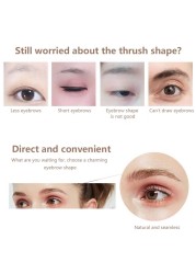 4D Eyebrows Makeup Waterproof Eyebrow Tattoo Sticker Hair Like Long Lasting Natural Fake Eyebrow Lamination Cosmetics