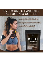 HFU Keto Coffee Powder Low Fat Low Calorie Health Fast Drink Coffee Lose Weight Burn Calories Burn Fat Diet Slimming Products