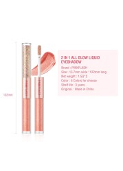 PINKFLASH Long Lasting Eyeshadow Not Easy to Smudge Streamer Quick Drying Liquid Eye Shadow Korea Fashion Female Glitter Makeup