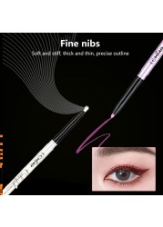 Colorful Eyeliner Women Makeup Tool Glue Pen Cosmetics Beauty Coffee Brown Silk Pen Smoky Waterproof Sweat-proof Do Not Fade