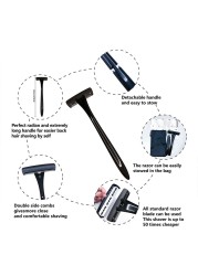 Shaving Knife Body Hair Shaver Man Women Back Shaving Razor GroFull Body Hair Removal Trimmer Long Handle