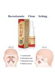 Natural Herbal Medical Nasal Spray Cure Rhinitis Sinus Nasal Spray Make Your Nose More Comfortable Good Effect