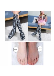 1 Pair Volcanic Mud Remove Exfoliating Peeling Moisturizing Exfoliating Skin Foot Masks for Long Legs Foot Cover Masks