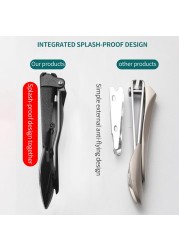 INNERHOUSE Stainless Steel Cicada Nail Clipper With Nail File Anti Splash Nail Trimmer Scissors Manicure Pedicure Tool Set