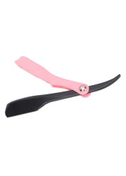 Folding Razor Razor Foldable Streamlined Design Lightweight Stainless Steel Straight Razor for Home for Women