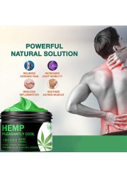 Natural Anti-Inflammation Hemp Cream For Neck Pain Balm Ointment Pain Relief Relieve Muscle Relief Hemp Cream Relief Arthritis