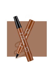 4 Fork Waterproof Eyebrow Pencil Women 3D Long Lasting Natural Liquid Eye Brow Pen Eyebrow Tint Tattoo Pen Tip Makeup Tools