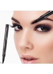 Four Heads Eyebrow Pencil Waterproof Sweat-proof Liquid Eyebrow Pencil Non-fading 4-fork Eyebrow Pencil Makeup TSLM1