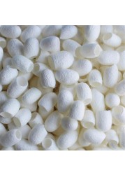 100pcs Silkworm Balls Purifying Whitening Exfoliating Blackhead Remover Natural Silk Cocoon Facial Skin Care Best Gifts