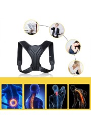 Back Posture Corrector for Kids and Adults, Clavicle Support, Straight Shoulders, Velcro Strap