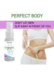 Slimming Spray Thin Waist Fat Reduction Shaping Spraes Thinnig Abdominal Spray Safe Multifunctional Slimming Fat Burning Product