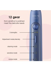 Soocas X5 Electric Toothbrush Rechargeable Waterproof Toothbrush Ultrasonic automatic cleaning Sonic Toothbrush