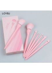 WYG BEAUTY Cosmetic Brushes Set Powder Foundation Blush Brushes Contour Eyebrows Eyeshadow Concealer Cosmetic Blending Brush Makeup