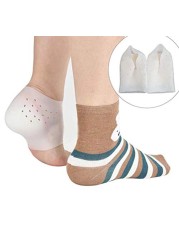 1 Pair Unisex Invisible Height Lift Increase Silicone Foot Socks Insoles Foot Skin Care Tools Women Men Height Lift Insole