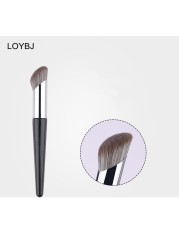 LOYBJ 1pcs Finger Belly Foundation Makeup Brushes Cosmetic Powder Liquid Foundation Concealer Cream Bevel Head Make Up Brush