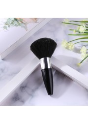 Professional Soft Neck Face Duster Brushes Barber Salon Hair Brush Hairdressing Hair Cutting Cleaning Tools 2022