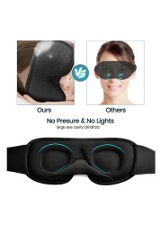 3D Sleep Eyemask Travel Comfort Aid Eye Mask Cover Patch Pading Soft Sleeping Mask Blindfold Eye Relax Massager Beauty Tools