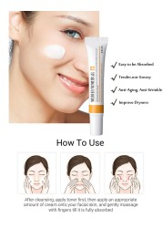 5pcs Firming Lifting Retinol Face Cream Anti-aging Wrinkle Removal Fine Lines Whitening Brightening Moisturizing Facial Skin Care