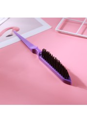 Boar Bristle Comb 1pcs Professional Hair Brushes Comb Teasing Back Combing Fine Line Hair Brush Styling Tools Wholesale