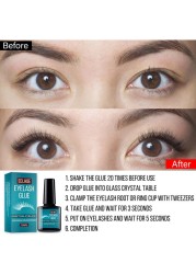 15ml Grafting Eyelash Glue Strong Adhesive For Semi Permanent Lash Quick Drying Eyelash Extensions Adhesive Cosmetic Eyelashes eelhoo