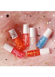 PNF Pearlescent Mini Moisturizing Glass Lip Gloss with Clear Shiny Clear Lip Gloss