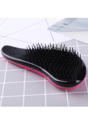 Magic Handle Comb ABS Detangling Hair Brush Anti-static Tangle Shower Massage Comb Smooth Salon Hairdressing Tool Comma Comb