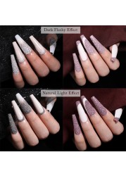 Born Pretty Reflective Glitter Powder Bright Light Shining Nail Chrome Pigment Dust Powder Nail Decoration for Gel Polish