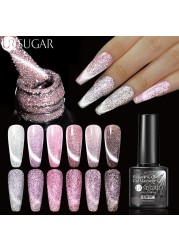 UR SUGAR 7.5ml Disco Reflective Cat Magnetic Gel Nail Polish Auroras Iridescent Glitter Sequins Soak Off Nails Art UV Varnish